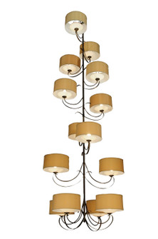 Sequoia 14 Light Chandelier in Antique Copper (57|127593)