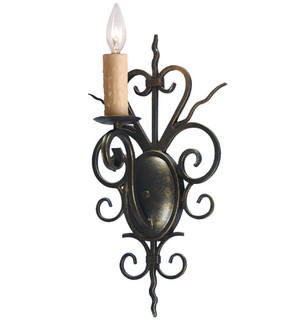 Kenneth One Light Wall Sconce in Brushed Nickel (57|120136)