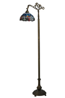 Tiffany Hanginghead Dragonfly One Light Bridge Arm Floor Lamp in Antique (57|119648)