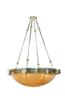 Auburn 20 Light Inverted Pendant in Natural Brass (57|119290)