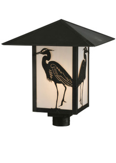 Seneca One Light Post Mount in Craftsman Brown (57|118724)