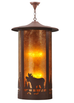 Fulton Eight Light Pendant in Rust (57|118489)