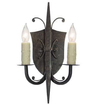 Shield Two Light Wall Sconce in Earth (57|115640)