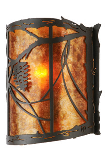 Whispering Pines One Light Wall Sconce in Timeless Bronze (57|114446)