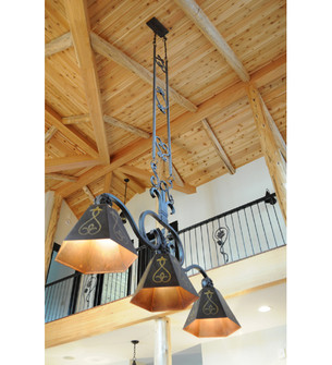 Dacapa Three Light Island Pendant in Timeless Bronze (57|114321)