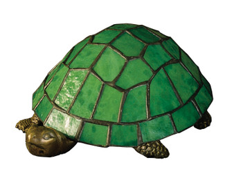Turtle One Light Accent Lamp in Green (57|10750)