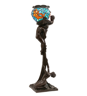 Lovers' Trangle One Light Table Lamp in Mahogany Bronze (57|10708)