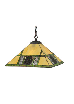 Pinecone Ridge Four Light Pendant in Mahogany Bronze (57|106491)