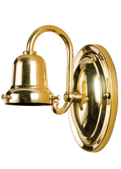 Sconce One Light Wall Sconce in Polished Brass (57|101565)