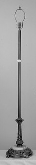 Floor Lamp Two Light Floor Base in Onyx (57|10077)