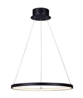 Lexie LED Chandelier in Black (387|LCH128A21BK)