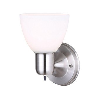 Wall One Light Wall Sconce in Brushed Nickel (387|IWF084BN)
