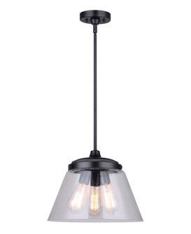 Declan Three Light Pendant in Matte Black (387|IPL1097A03BK13)