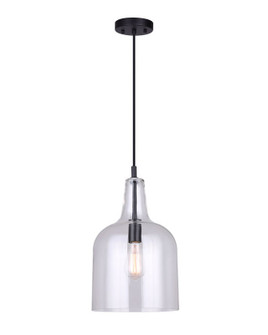 Keeva One Light Pendant in Matte Black (387|IPL1059A01BK10)