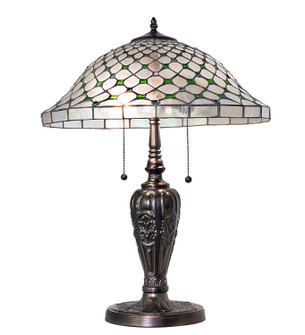 Diamond & Jewel Two Light Table Lamp in Mahogany Bronze (57|266582)