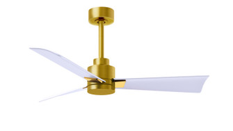 Alessandra 42''Ceiling Fan in Brushed Brass (101|AK-BRBR-MWH-42)