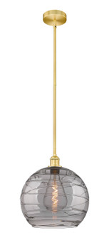 Edison One Light Pendant in Satin Gold (405|616-1S-SG-G1213-14SM)