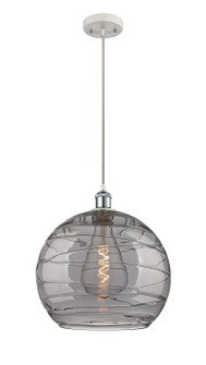 Ballston One Light Pendant in White Polished Chrome (405|516-1P-WPC-G1213-14SM)