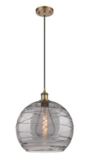 Ballston One Light Pendant in Brushed Brass (405|516-1P-BB-G1213-14SM)