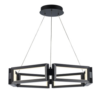 Mythos LED Chandelier in Black (110|MDN-1589 BK)