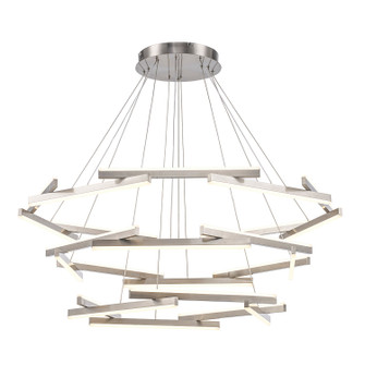 Celestia LED Chandelier in Brushed Nickel (110|MDN-1567 BN)