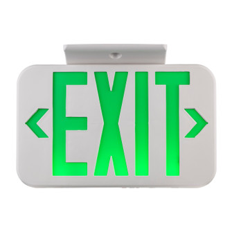 Exit LED Emergency Lighting in Green (110|EM-6000 GR)