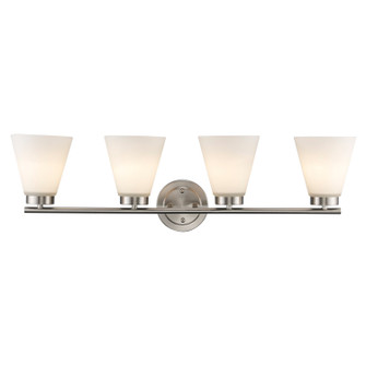 Fifer Four Light Vanity in Brushed Nickel (110|71804 BN)