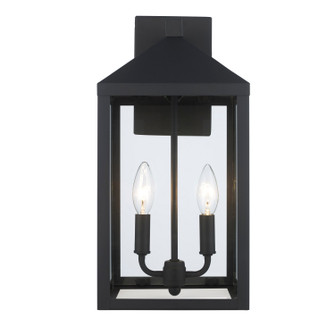 Tempest Two Light Outdoor Wall Mount in Black (110|51531 BK)