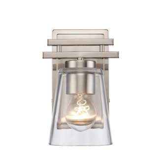 Iris One Light Vanity in Brushed Nickel (110|22491 BN)