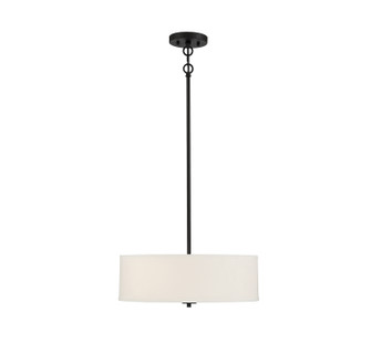 Three Light Pendant in Matte Black (446|M70109MBK)