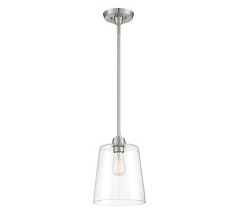 Mpend One Light Pendant in Brushed Nickel (446|M70081BN)