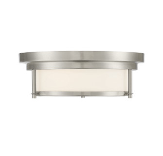 Two Light Flush Mount in Brushed Nickel (446|M60062BN)