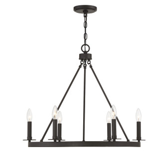 Six Light Chandelier in Oil Rubbed Bronze (446|M10093ORB)