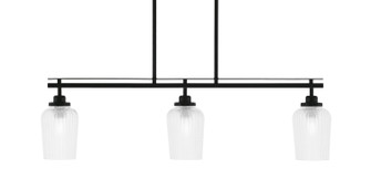 Odyssey Three Light Island Pendant in Matte Black (200|2636-MB-4250)