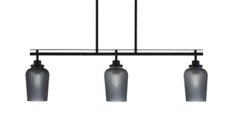 Odyssey Three Light Island Pendant in Matte Black (200|2636-MB-4252)