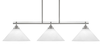 Odyssey Three Light Island Pendant in Brushed Nickel (200|2636-BN-2121)