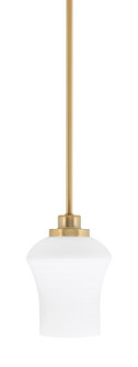 Odyssey One Light Mini Pendant in New Age Brass (200|2601-NAB-681)