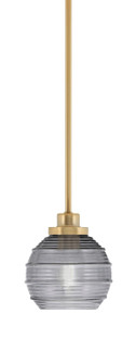 Odyssey One Light Mini Pendant in New Age Brass (200|2601-NAB-5112)