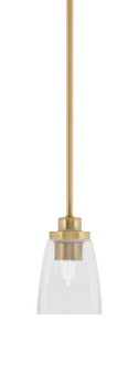 Odyssey One Light Mini Pendant in New Age Brass (200|2601-NAB-461)