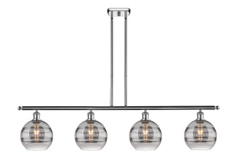 Ballston Four Light Island Pendant in Polished Chrome (405|516-4I-PC-G556-8SM)