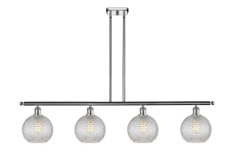 Ballston Four Light Island Pendant in Polished Chrome (405|516-4I-PC-G122C-8CL)