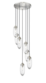 Arden Seven Light Chandelier in Brushed Nickel (224|651P-7R-BN)