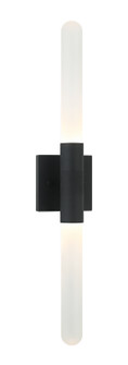 Aydin Two Light Wall Sconce in Matte Black (423|W65802MB)