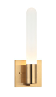 Aydin One Light Wall Sconce in Aged Gold Brass (423|W65801AG)