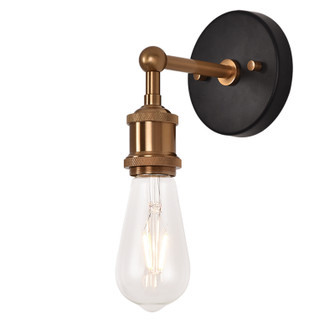 Bulstrode'S Workshop One Light Wall Sconce in Aged Gold Brass (423|W46100AG)