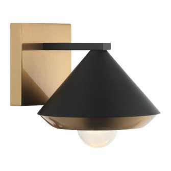 Velax One Light Wall Sconce in Matte Black (423|S06801MBAG)