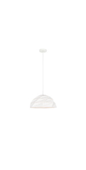 Riku One Light Pendant in White (423|C72701WH)