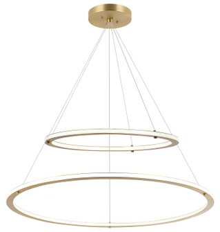 Victoria LED Pendant in Brushed Gold (423|C66164BG)