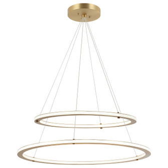 Victoria LED Pendant in Brushed Gold (423|C66156BG)