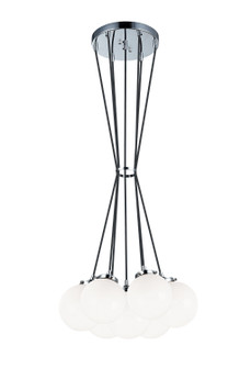 The Bougie Seven Light Pendant in Chrome (423|C63007CHOP)